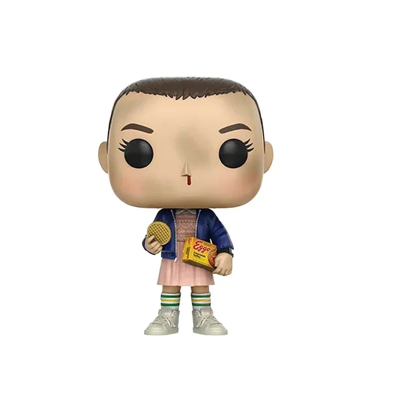 Funko Stranger ELEVEN WITH EGGOS #421 #843 BATTLE#826 HOSPITAL GOWN #511 Action Figure Toys Collection Dolls Gifts for Children