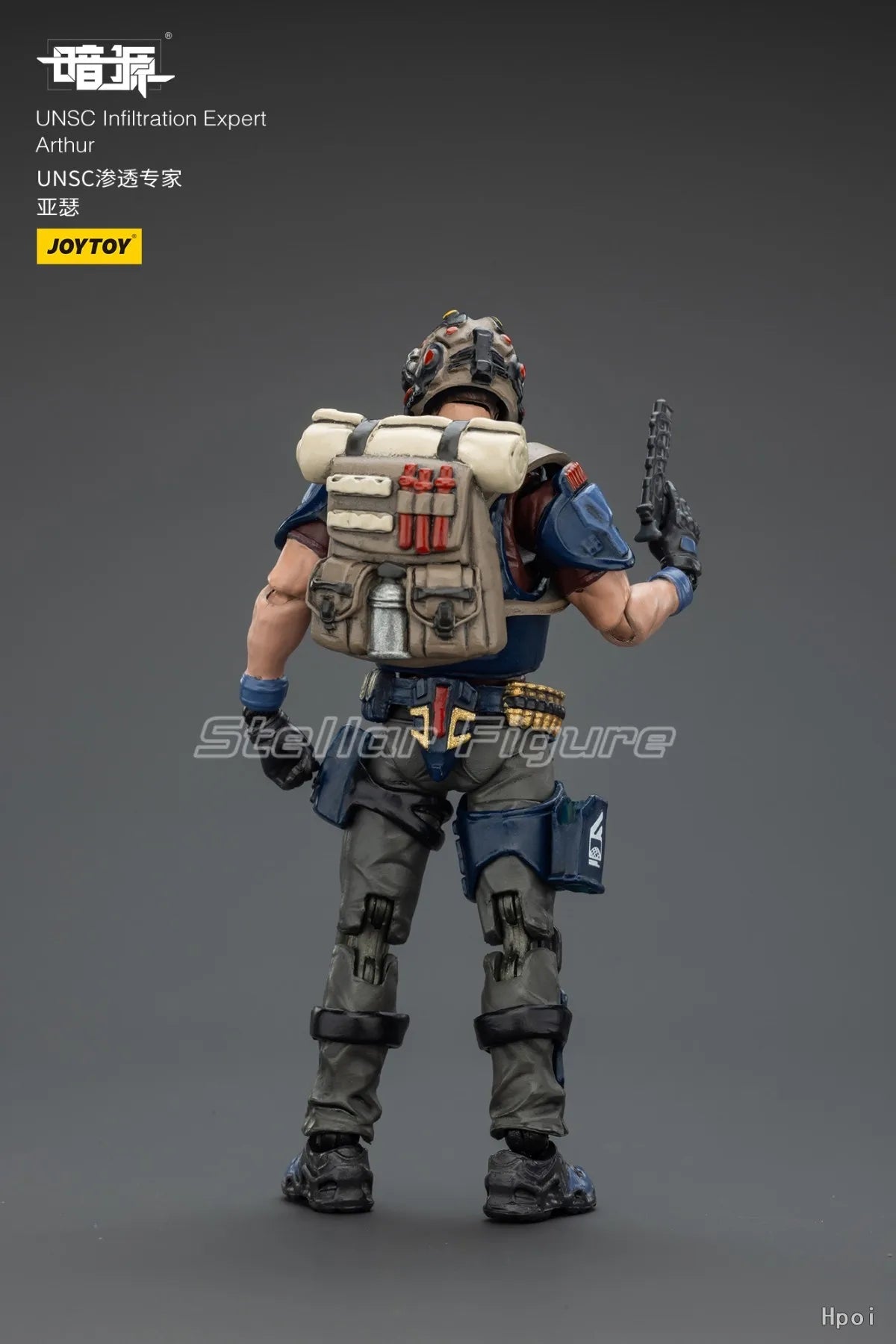 【SF】JOYTOY Dark Source 1/18 Action Figure UNSC Infiltration Expert Arthur Model Toys Gifts Collection Ornaments