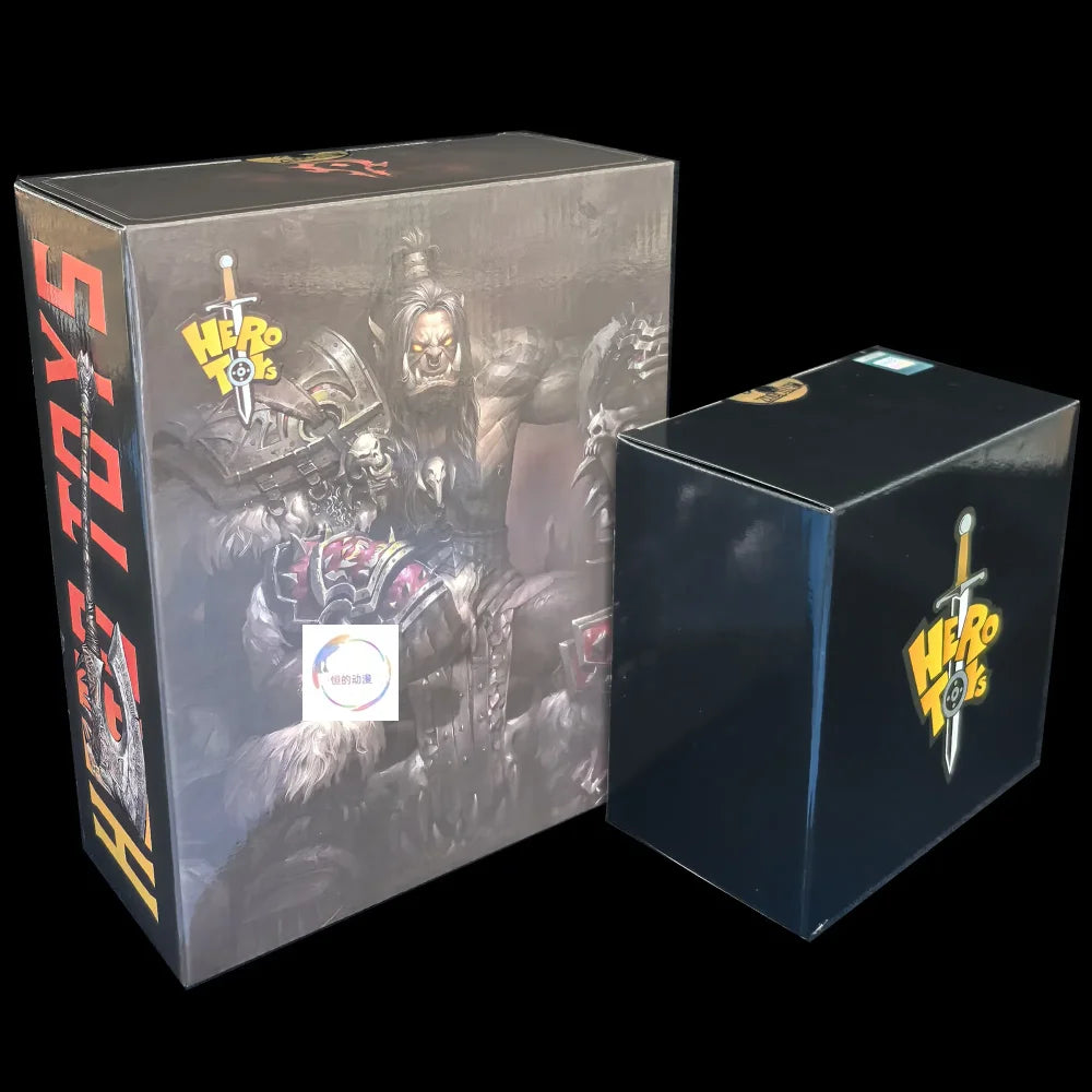 Hero Toys Hellscream Tribal War Song Great Chief Chieftain Orc Warrior 1/10 Action Figure Model Doll Toys In Stock