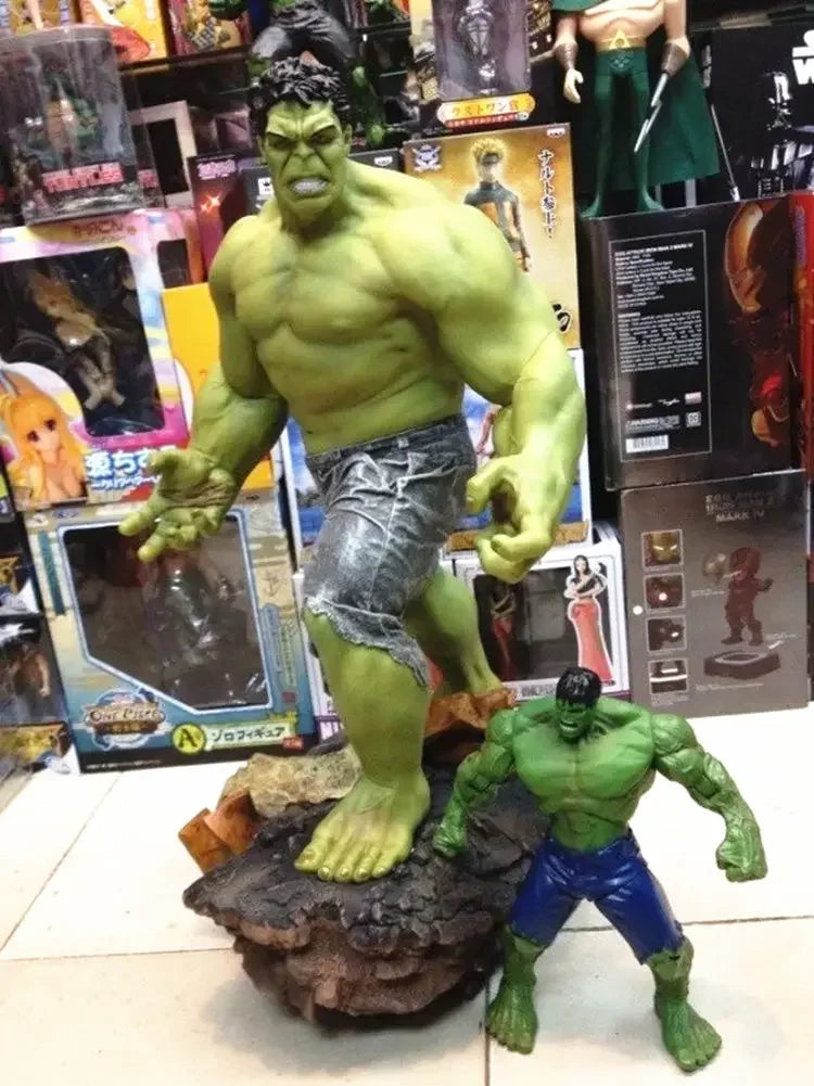 60cm 1/4 Scale Green Giant Hulk Thanos Resin Superhero Figure - Large Size Home Decoration Collectible Model Gift