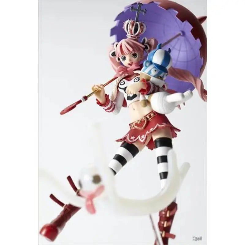 Brand New Genuine Bandai One Piece Anime Action Figures for Kids Banpresto Collectible Model Desktop Ornaments Perona Toys Gift