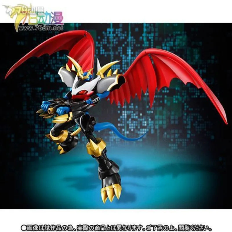 BANDAI Genuine S. H. Figuarts Series Movable Toys Digimon Emperor Dragon Armor Beast Collectibles of Finished Models Gift