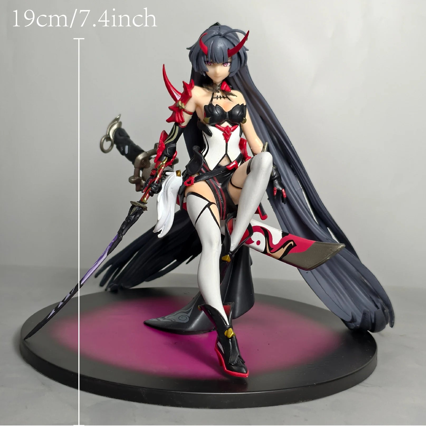 19cm 7.4 inch Anime Raiden Mei Action Figures Pvc Statue Desktop Ornamen Collection Statue Model Decoration Room Toys Gifts