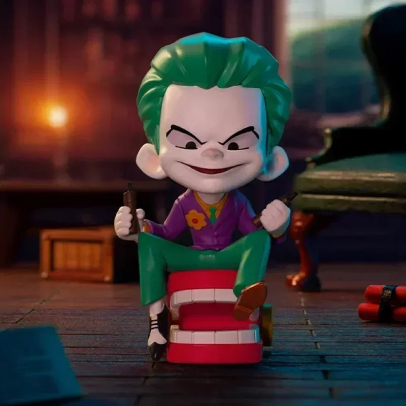 POP MART DC Gotham City Series Blind Box Guess Bag Mystery Box Toys Doll Cute Anime Figure Ornaments Gift