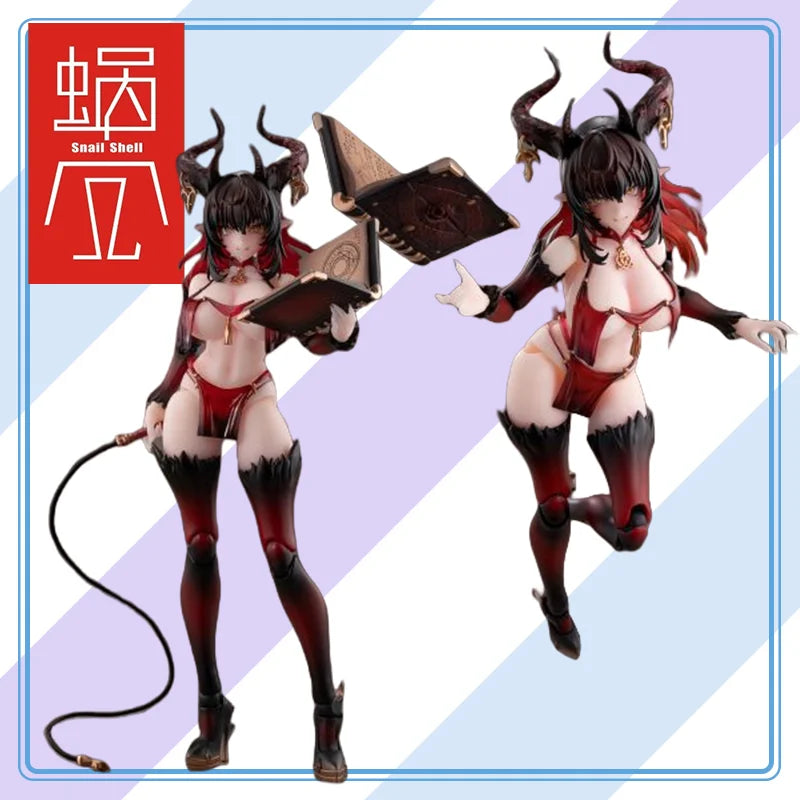 【100%original】Snail Shell RPG-01SP Succubus-Lustia Second Phase Collection Series Model Cartoon Character Garage Kit Gifts Toys