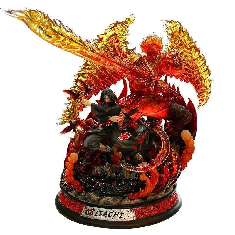 Naruto Anime Figuren Gk Susanoo Uchiha Sasuke Hatake Kakashi Uzumaki Naruto Figur PVC Statue Modell Puppe Sammlerspielzeug