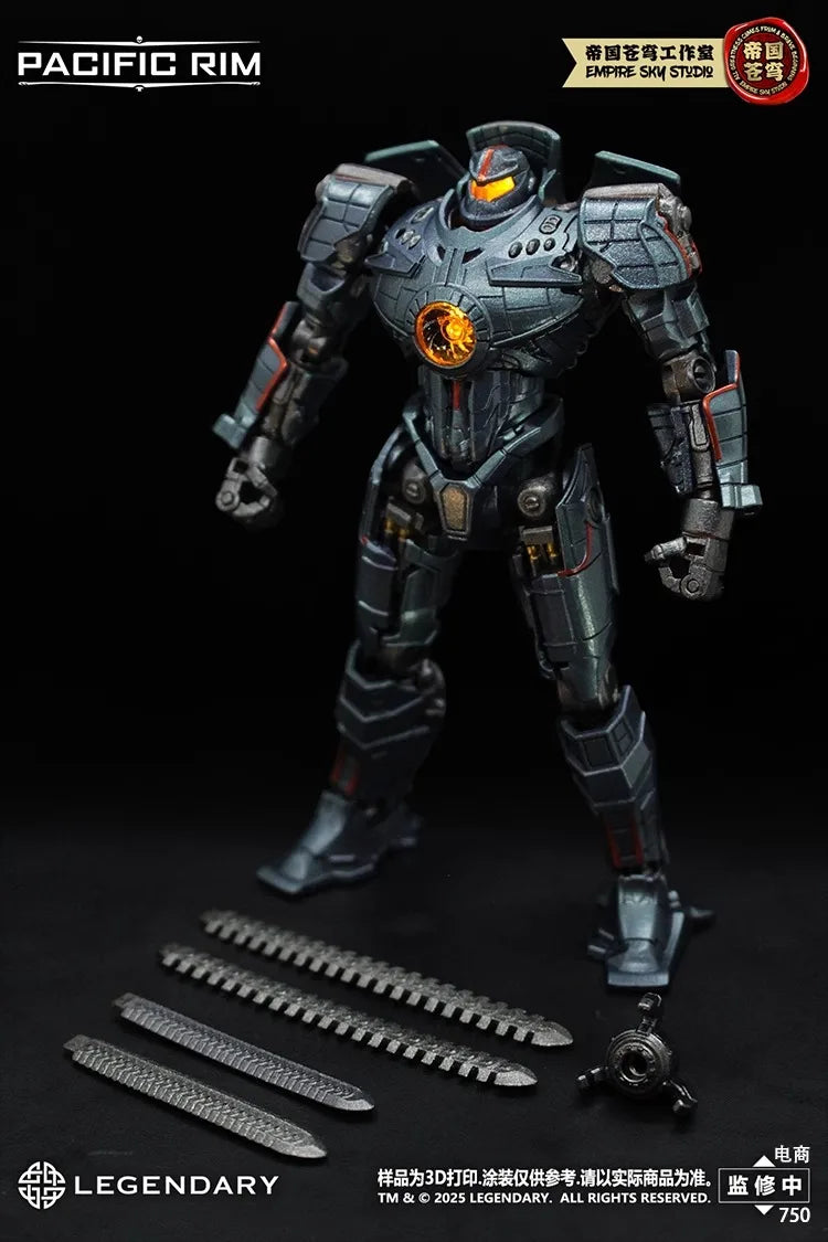 In Stock EMPIRE SKY STUDIO Gipsy Danger Crimson Typhoon Movable Figure Cherno Alpha Striker Eureka Collection Model Toys Mecha