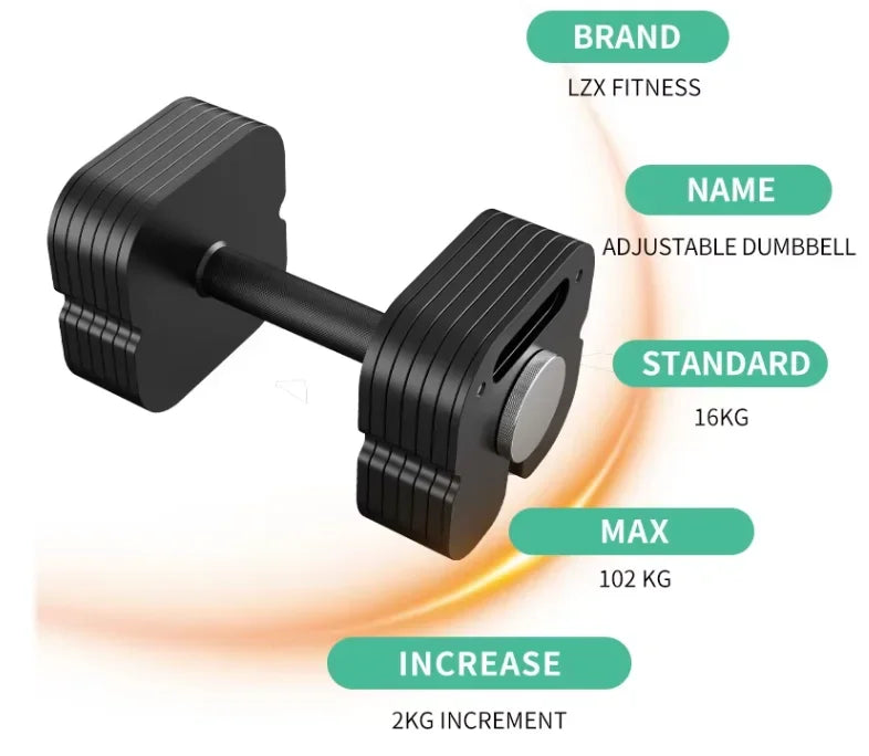Verstellbares Hantelset 20 kg 28 kg 32 kg Hochwertige Produktkategorie Hanteln