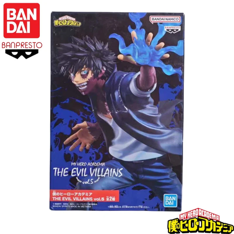 In Stock Original Bandai Banpresto My Hero Academia Dabi Anime Characters Model Toy Birthday Present Garage Ornaments