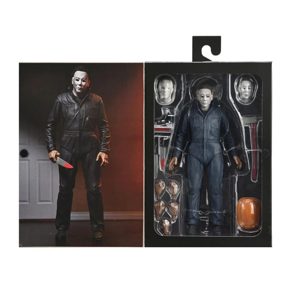 NECA Halloween H20: 20 Years Later - Ultimate Michael Myers 7" Scale Action Figure Model Doll Garage Kit