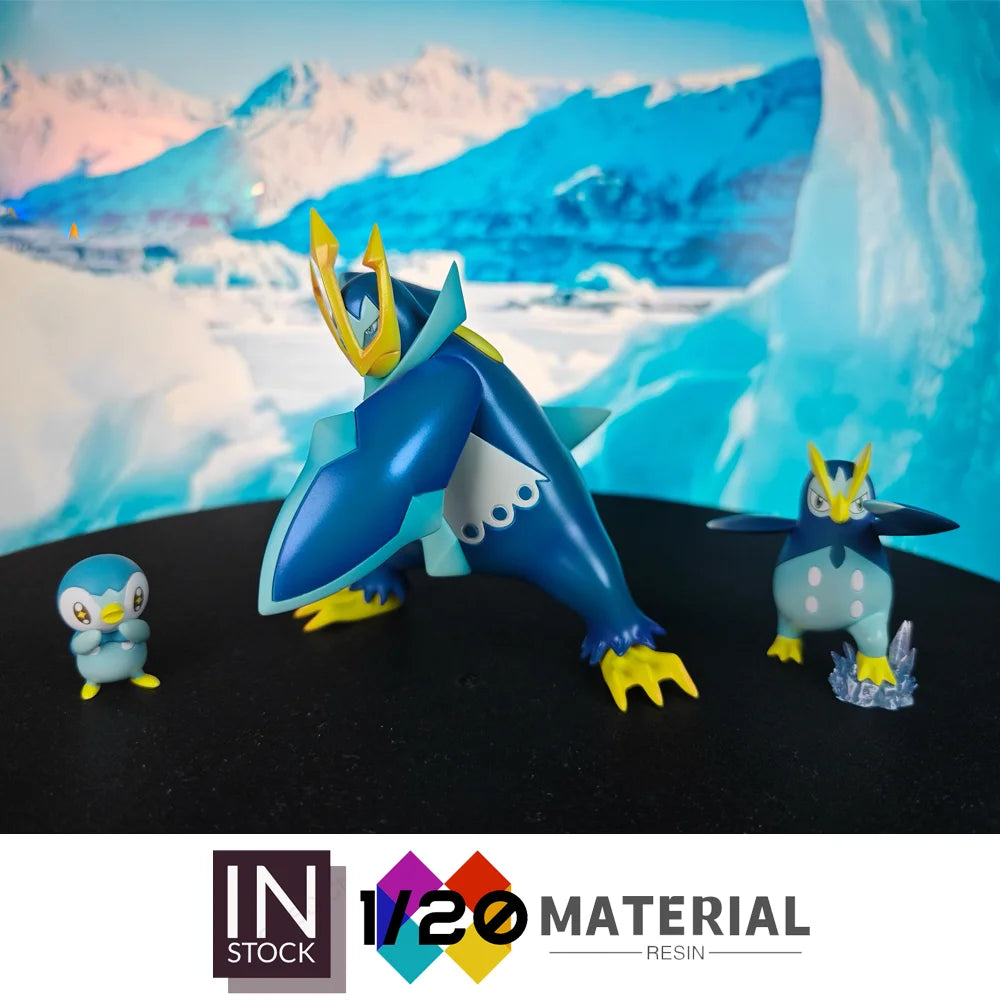 [In Stock]1/20 Resin Scale World [CP] - Piplup & Prinplup & Empoleon