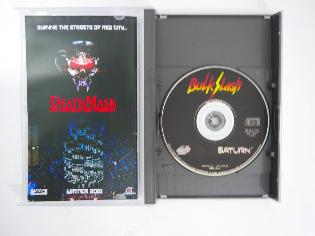 Saturn Copy Disc Game Bulk Slash With Manual Unlock SS Console Game Optical Drive Retro Video Direct Reading Game