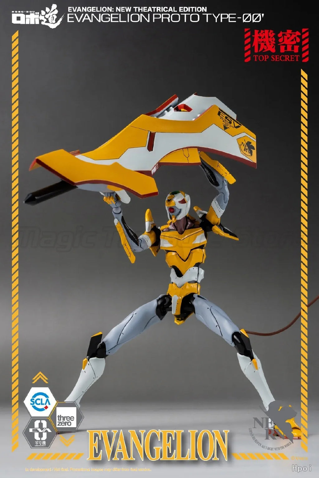 【MT】threezero 3Z0230 ROBO-DOU EVA Unit-00 New Theatrical Version Finished Movable Mecha Anime Figure Toy