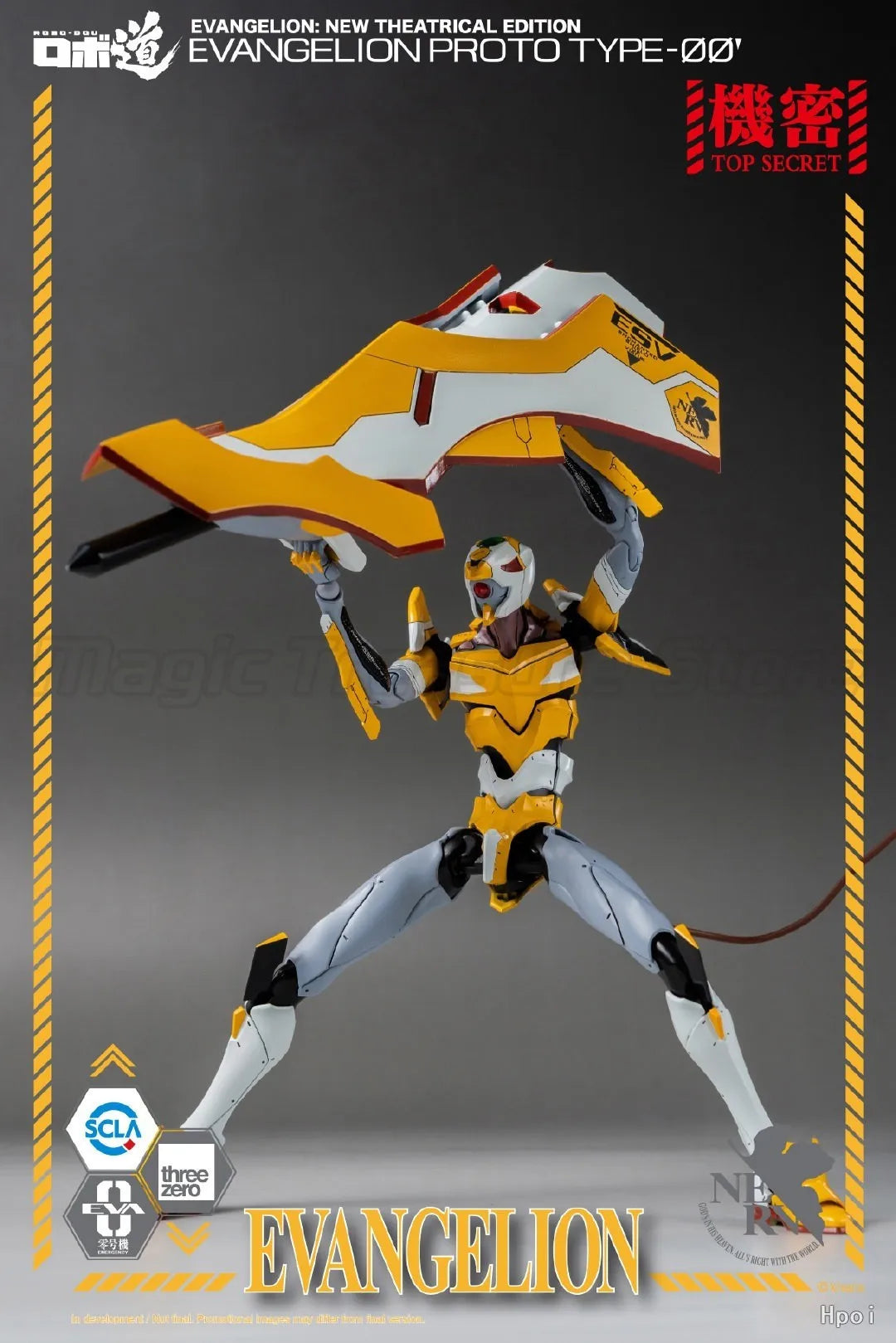 【MT】threezero 3Z0230 ROBO-DOU EVA Unit-00 New Theatrical Version Finished Movable Mecha Anime Figure Toy