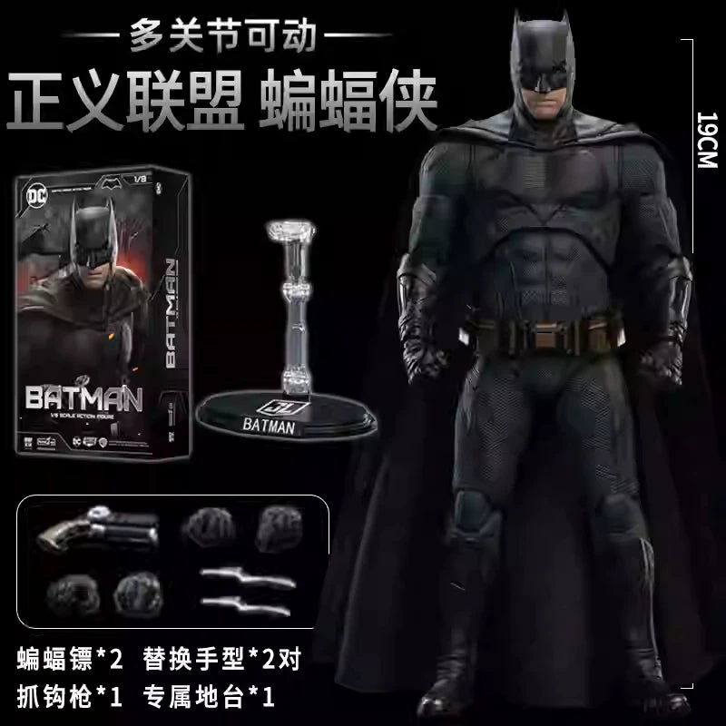 Hot Original Fondjoy Armored Batman Figure DC Justice League Figures Detective Comics 1/9 BATMAN PVC Model Joint Movable Kid Toy