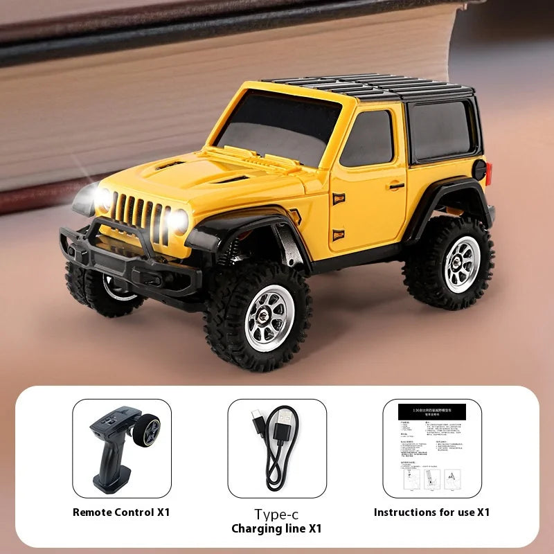 Jiabaile Mini Remote Controlled Car 3601 3602 1:36 Scale Rc Off-Road Vehicle 2.4ghz Rtr Electric Toy For Boys/Girls /Adults