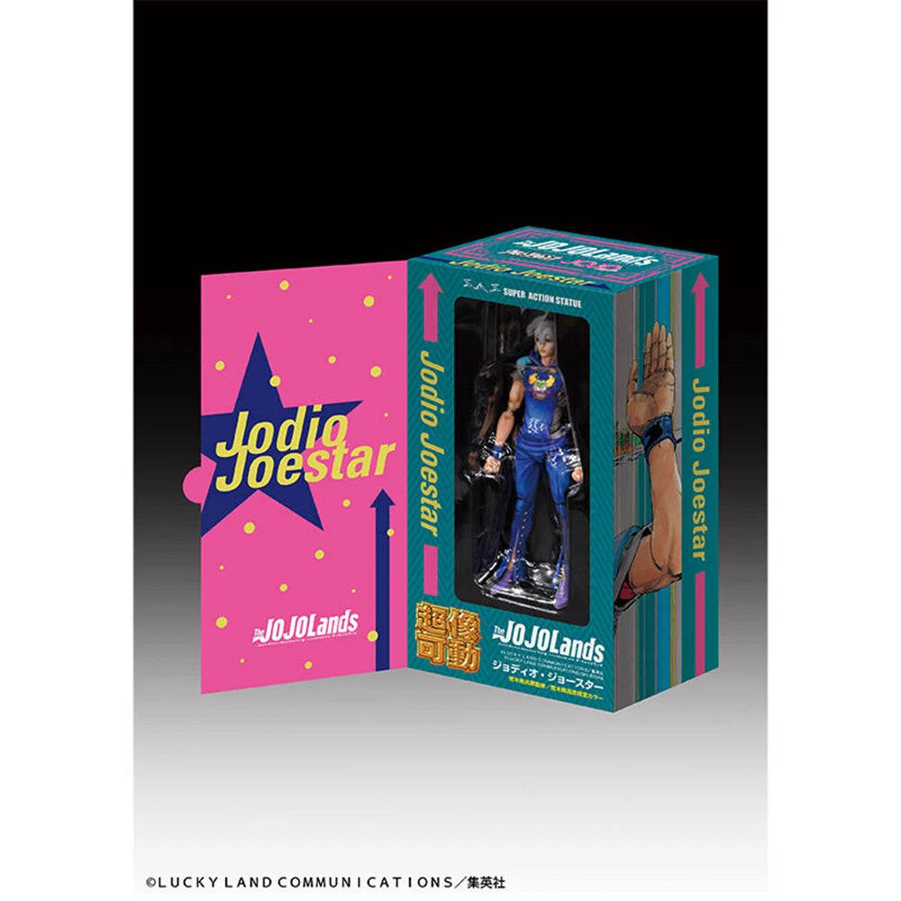 100% Original Medicos Entertainment Super Action Statue Jojo No Kimyou Na Bouken Wild Cat Size Jodio Joestar Cat Size