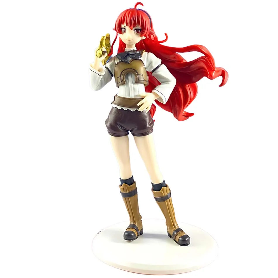 Four figurines Magician Roxy Migurdiass flower Action Figure Mushoku Tensei：Jobless Reincarnation Anime Figure PVC