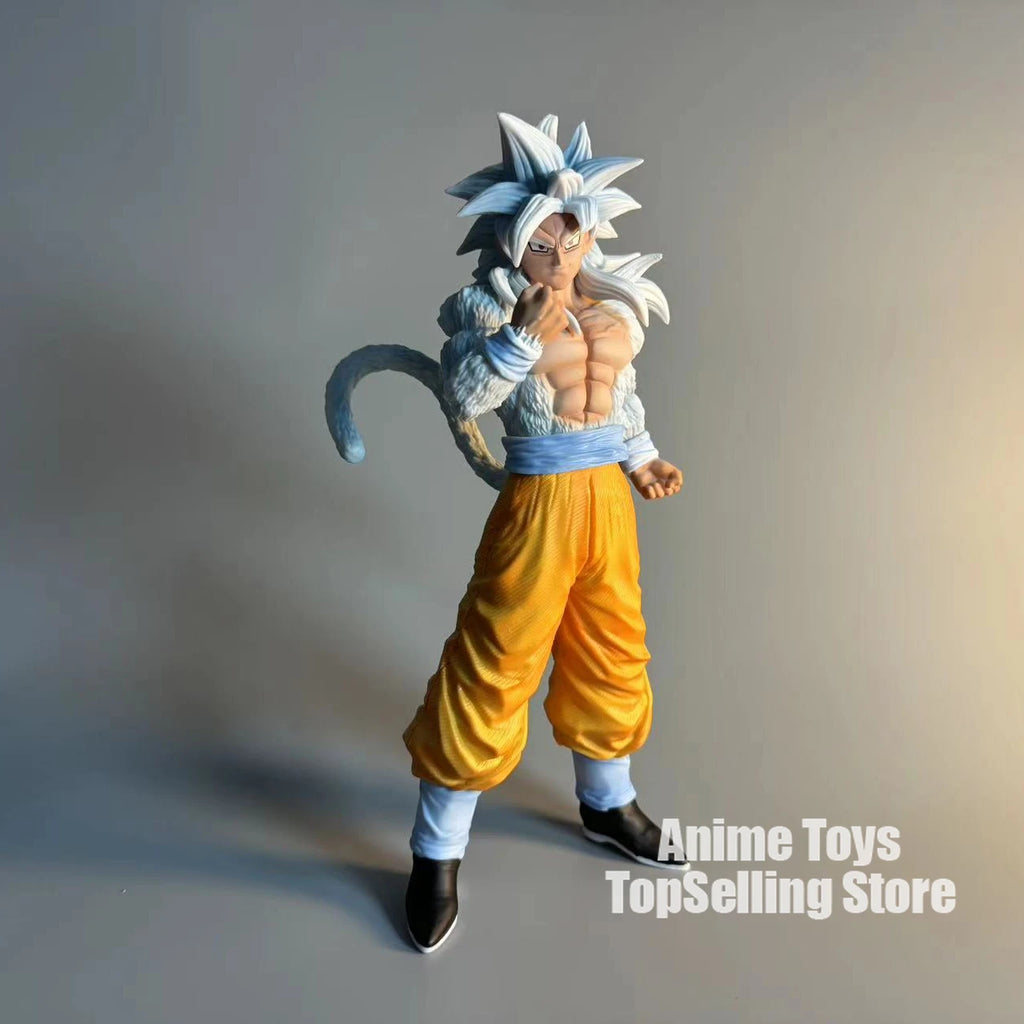 30CM Anime Dragon Ball Son Goku Ssj4 Figure Super Saiyan 4 Goku Figurine PVC Action Figures Model Toy for Children Gifts