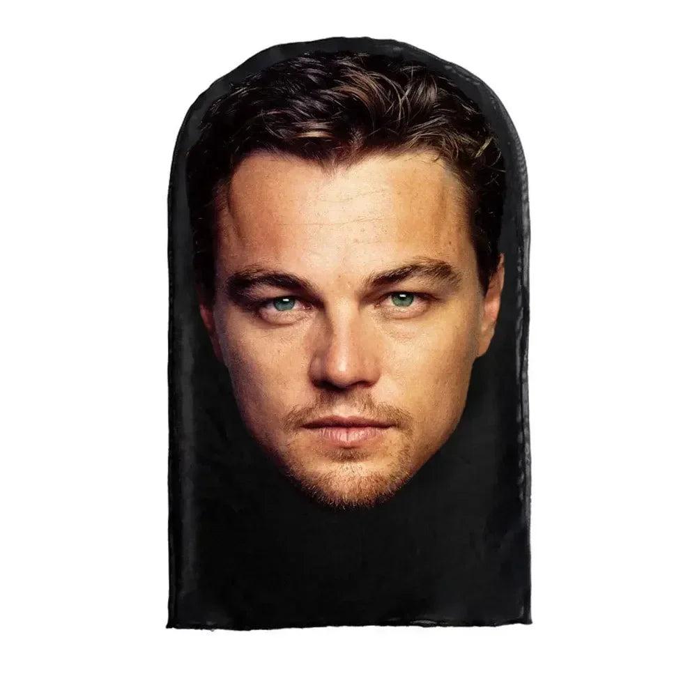 Cosplay Headwear Hip Hop Fashion Hood Hat Headgear New 3D Printed Kanye Mask Elastic Mesh Halloween Decor Full Face Mask Unisex