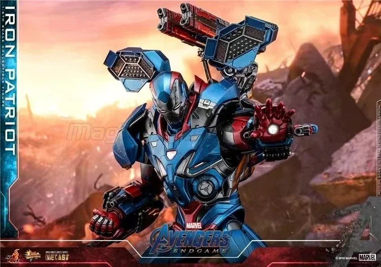 【MT】Hot Toys MMS547D34 Marvel "Avengers 4: Endgame" Iron Patriot 1:6 Scale Alloy Collectible Doll Movable Model Toy Gift