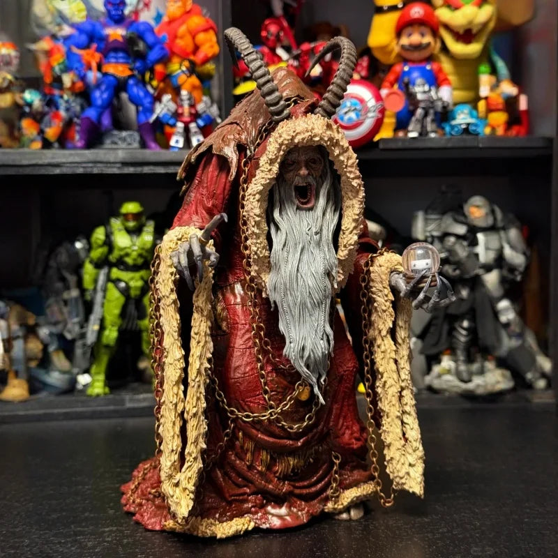 Original Neca 45498 Krampus Bundle Of Deluxe Krampus And Der Klown 7" Scale Action Figures