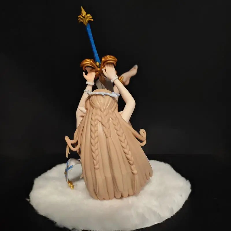 Anime Wuthering Waves Kantiya Figurine Elf Girl With Sword Bikini Outfit Pvc Action Figure Desktop Decor Collection Toy Gift