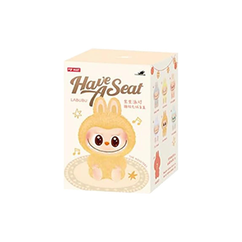POP MART Labubu Puppe „Die Monster haben Platz“ Überraschungsbox mit zufälliger Vinylfigur, süßes Sammlerplüschtier, Geschenk, Schreibtischdeko für Fans