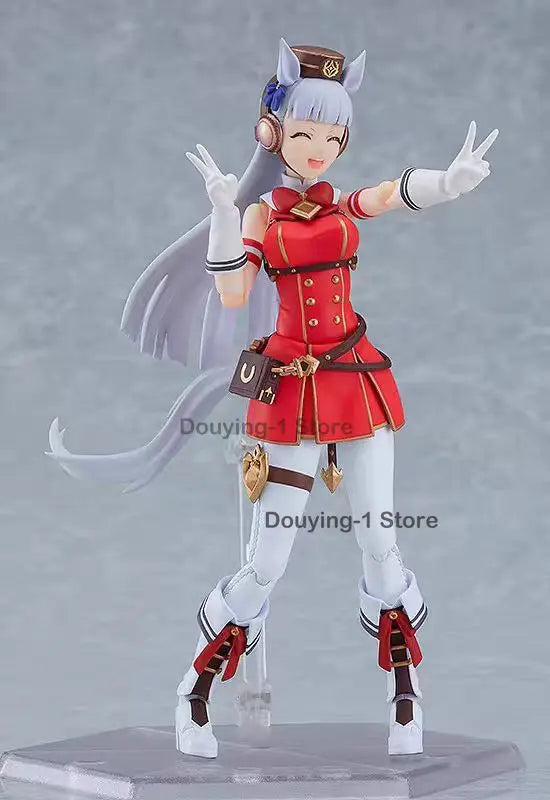 In Stock MF Figma 584 Pretty Derby Gold Ship Anime Action Collection Figures Model Toy