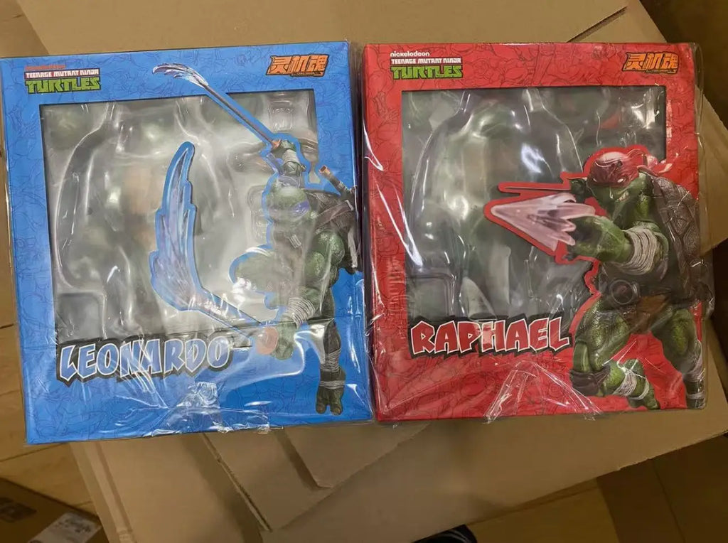 In Stock Spirit Machine Soul Ninja Leonardo + Raphael Blue and Red Turtles