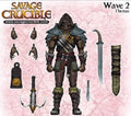 Hot In Stock Hs Studio 1/12 Scale Male Soldier Barbarian Series Savage Furnace 2 Waves Full Set Model 6 Inch Action Figure Gifts