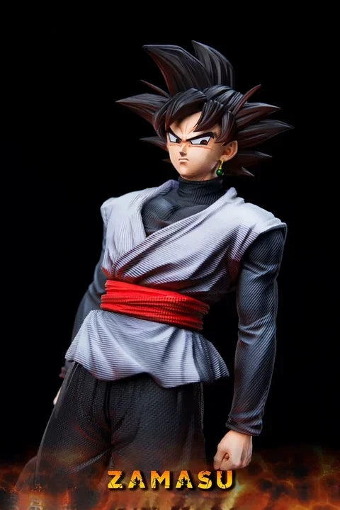 New JT Studio 37CM Dragon Ball Zamasu Anime Figures Goku Black Figure PVC Statue Desktop Decoration Collection Model Toys Gifts