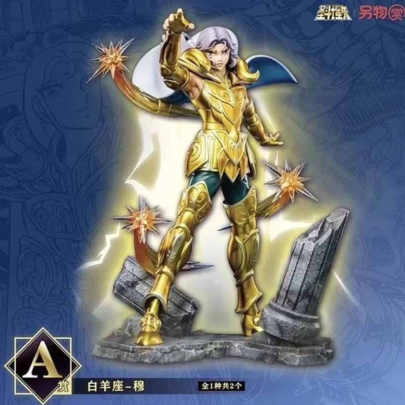 New Genuine Saint Seiya Figure Myth Cloth Aries No Muu Dragon Shiryu Final Death Mask Aldebaran Action Figure Toy  Series