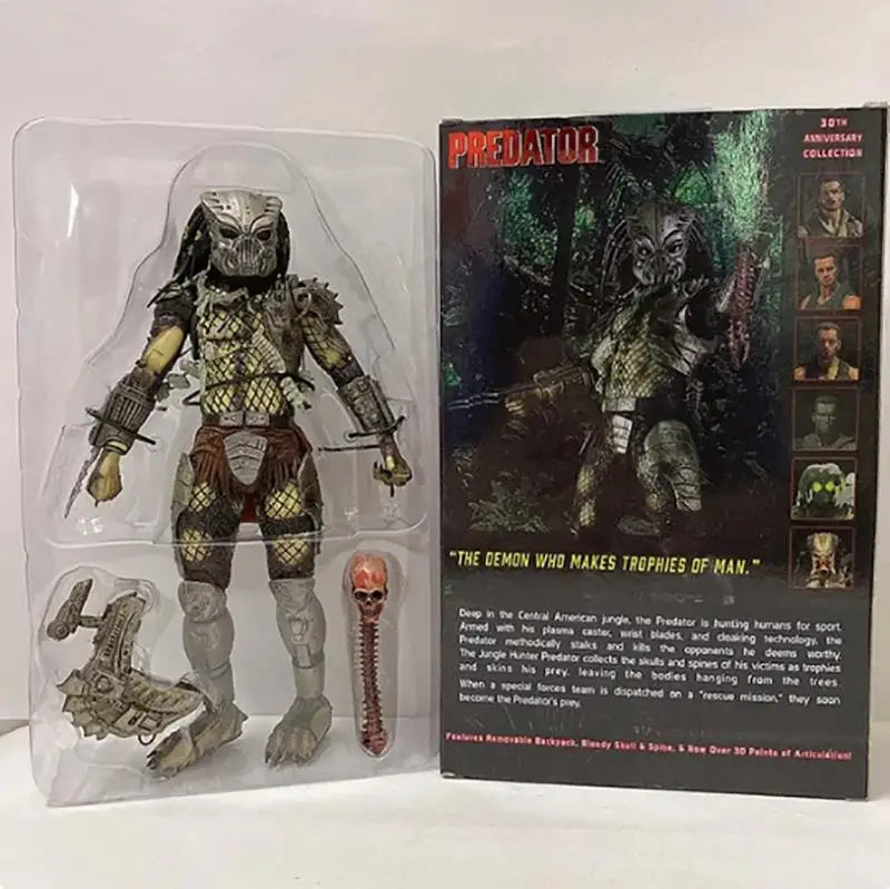 NECA Classic Predator Water City Hunter Warrior Lost Snake Stalker Guardian Jungle Demon Hunter Action Figure Toys Gift For Kids