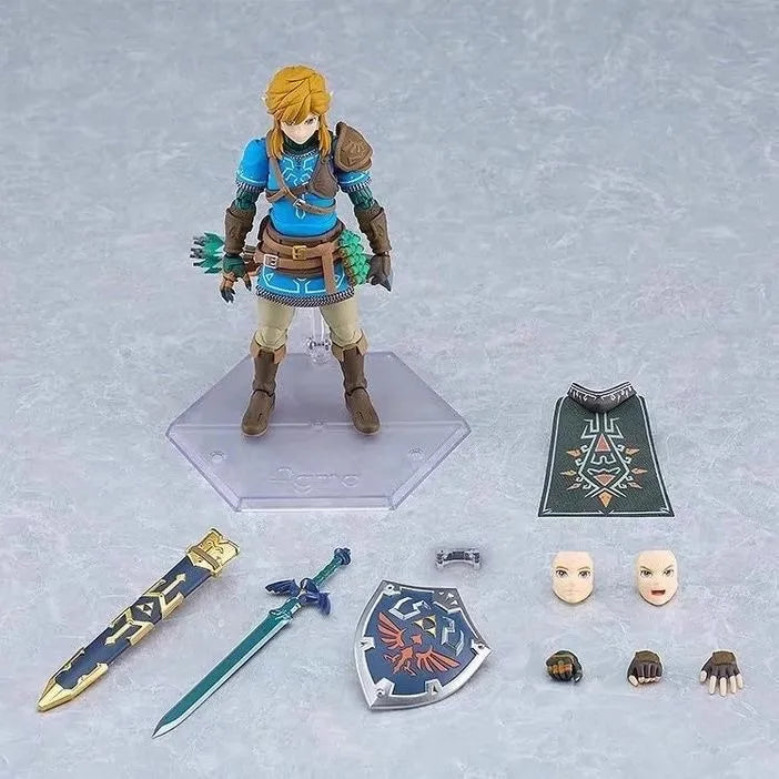 The Legend Of Zelda Tears Of The Kingdom Aciton Figure Figma 626 Link Figures Breath Of The Wild Anime Figure Collect Model Gift
