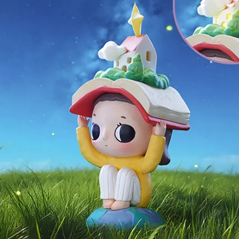 POPMART Nyota We Are All Stars Series Original Blind Box Surprise Mystery Box Cute Anime Action Figure Ornaments Figurines