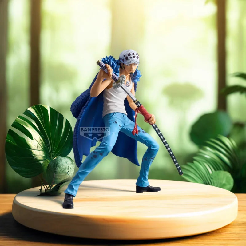 In Stock BANDAI BANPRESTO Original One Piece Grandista ROS Trafalgar Law Anime Action Figures PVC Collectible Model
