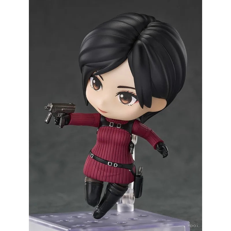 GSC Original Nendoroid Series Chris Redfield\Ada Wang\Leon Scott Kennedy Anime Action Figure Model Toys Ornaments Gifts Fo Boys