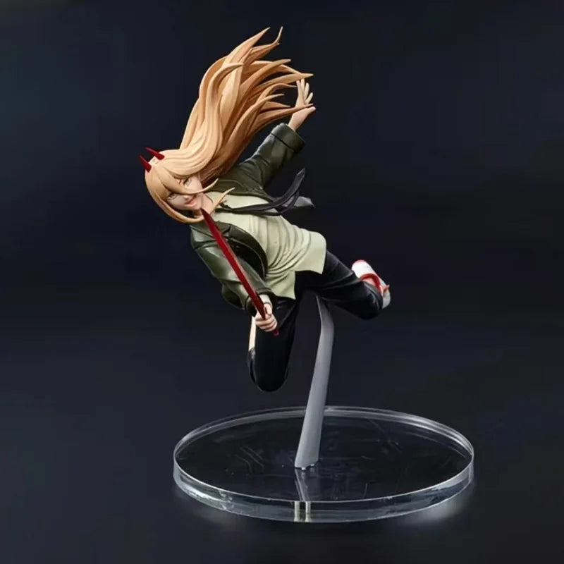 in stock Genuine TAITO Chainsaw Man Power PVC about 16cm Anime Figure Model Desktop ornament Collector Figurine Toys Gift
