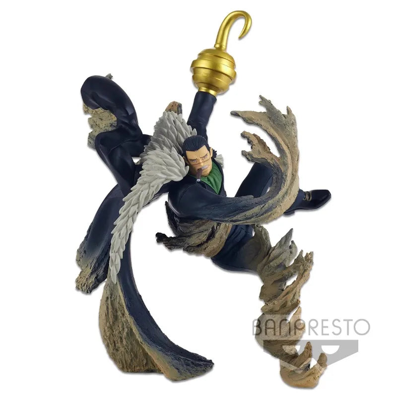 Bandai Original BANPRESTO Anime One Piece Sir Crocodile PVC Actionfigur Sammlerstück Kinderspielzeug Geschenk Puppe