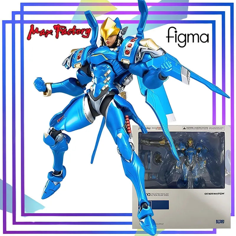 Max Original figma Series《Overwatch:Pharah》Anime Action Figure Assembly ModelToys Collectible Model Ornaments Gifts For Children