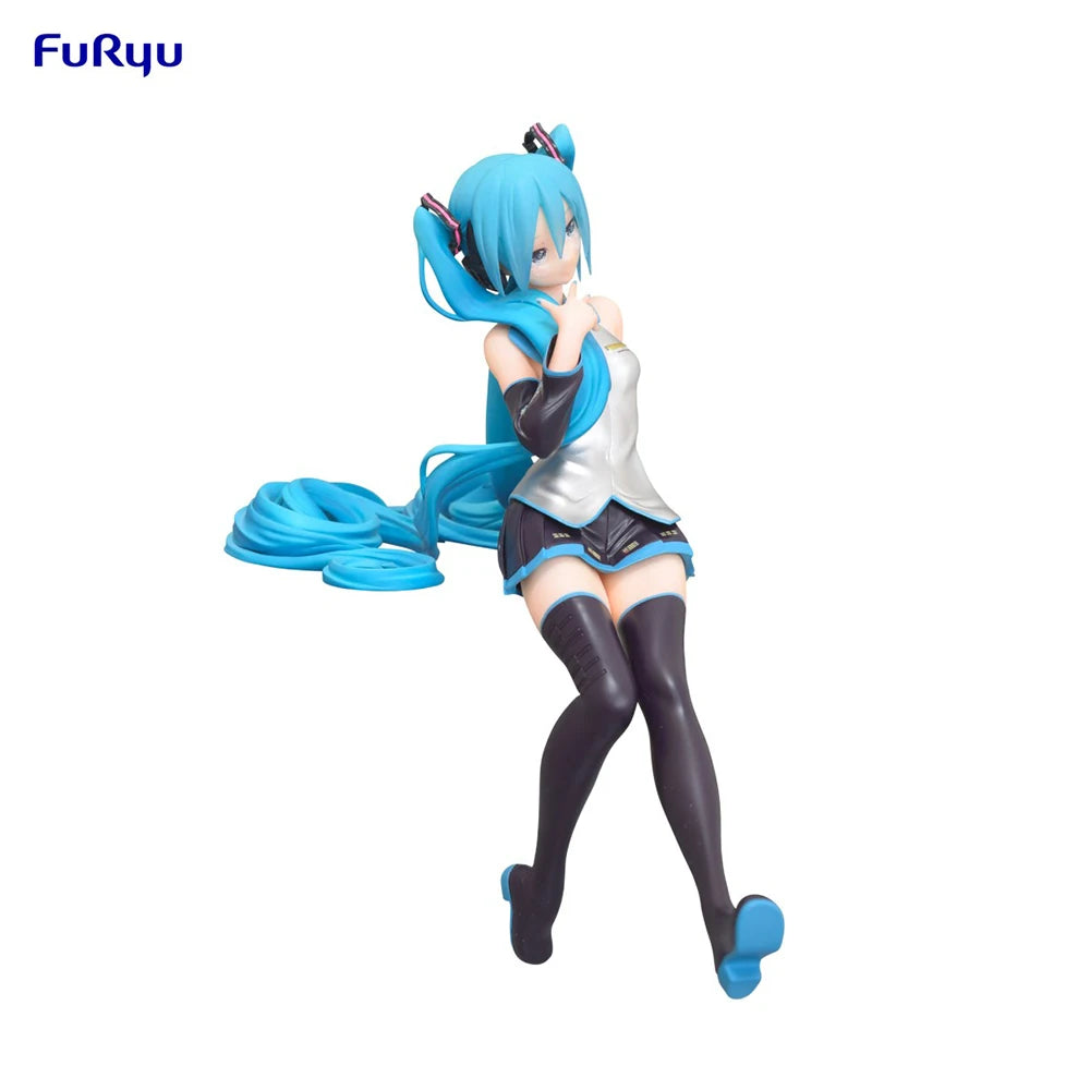 Original in Stock FuRyu Vocaloid - Hatsune Miku Collection Series Model Cartoon Character Anime Figure Model Decoration