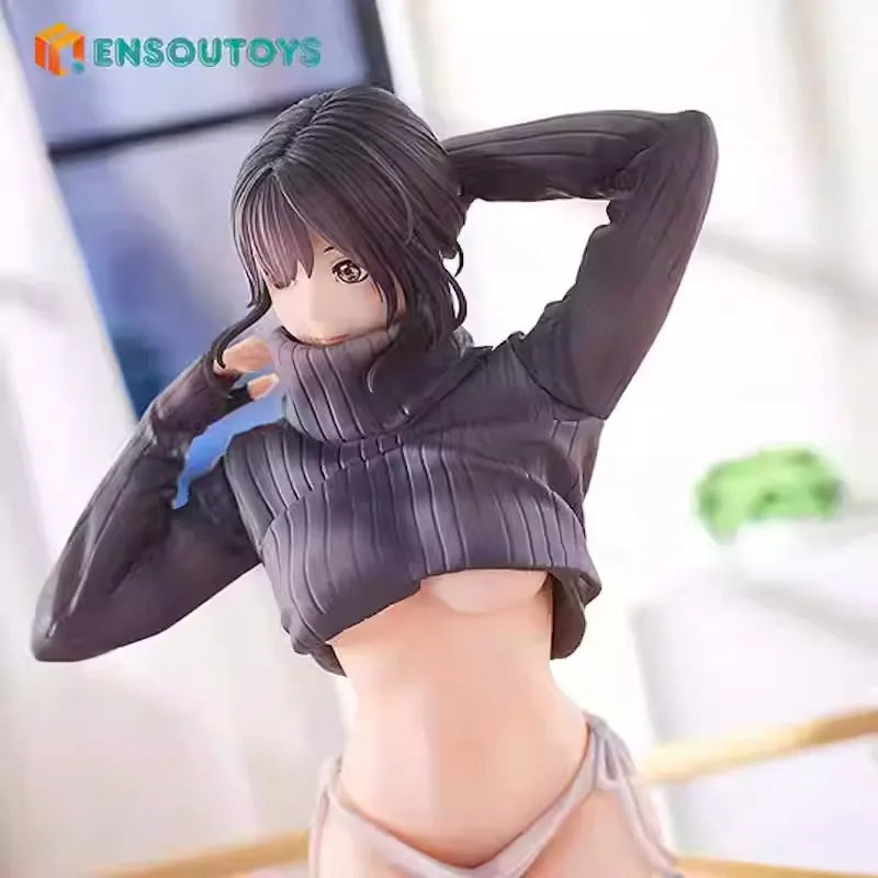 ENSOUTOYS Guitar Sister's Practice Room 1/7 24cm Anime Figures Bishoujo Doll Beautiful Model Ornament Toys Peripherals Boy Gift