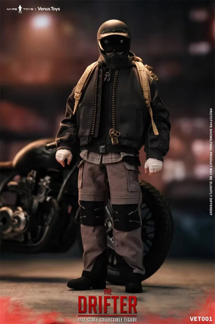 In Stock Venus Toys x Mars Toys VET001 THE DRIFTER 1/12 SCALE COLLECTIBLE FIGURE Model Toys Robert Pattinson Bruce Wayne