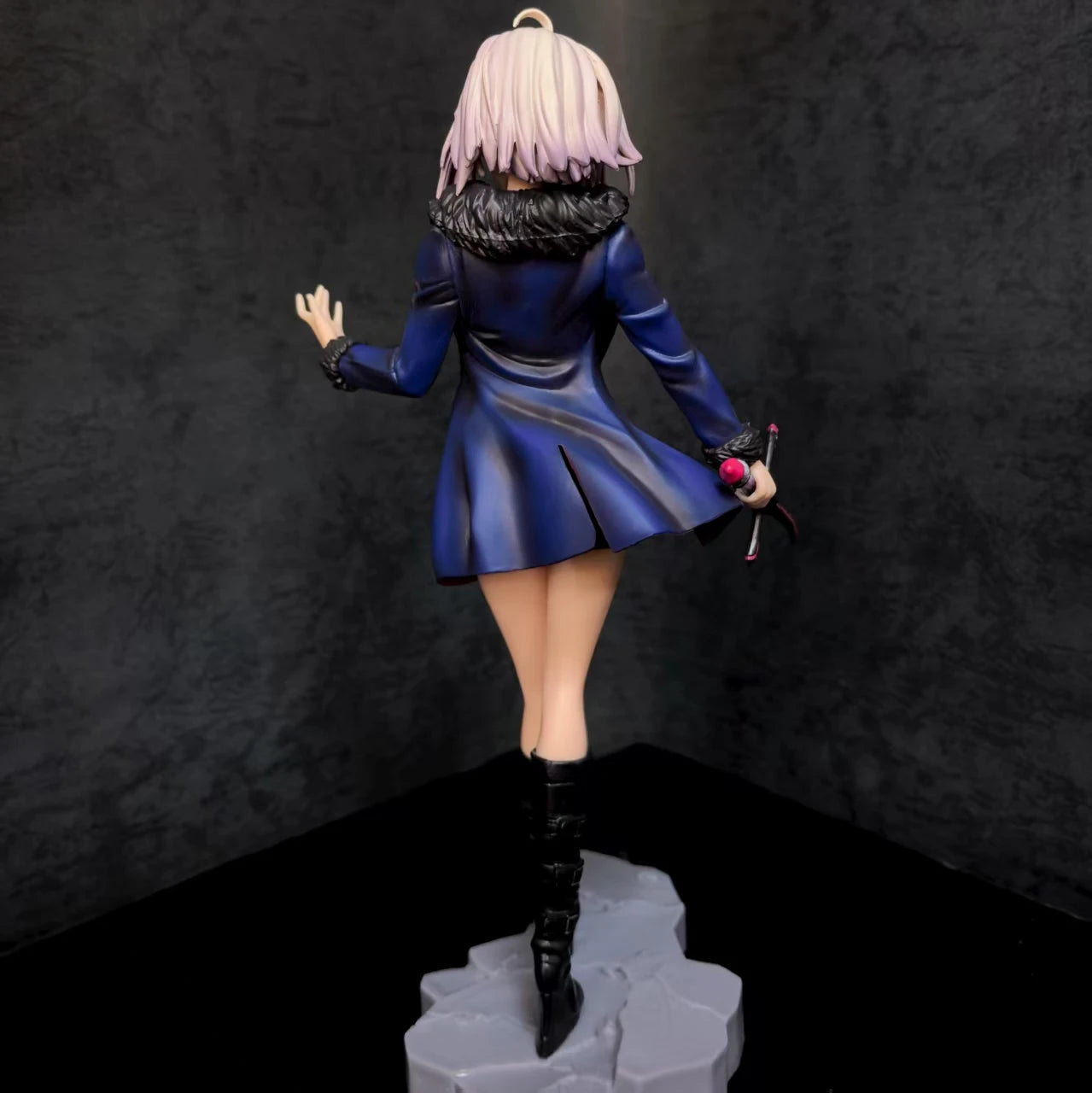 25cm Hot Fate  Black Joan Of Arc Casual Clothes Cute Anime Action Figurines Model Kit Desktop Ornament Collection Toy Gift！！！