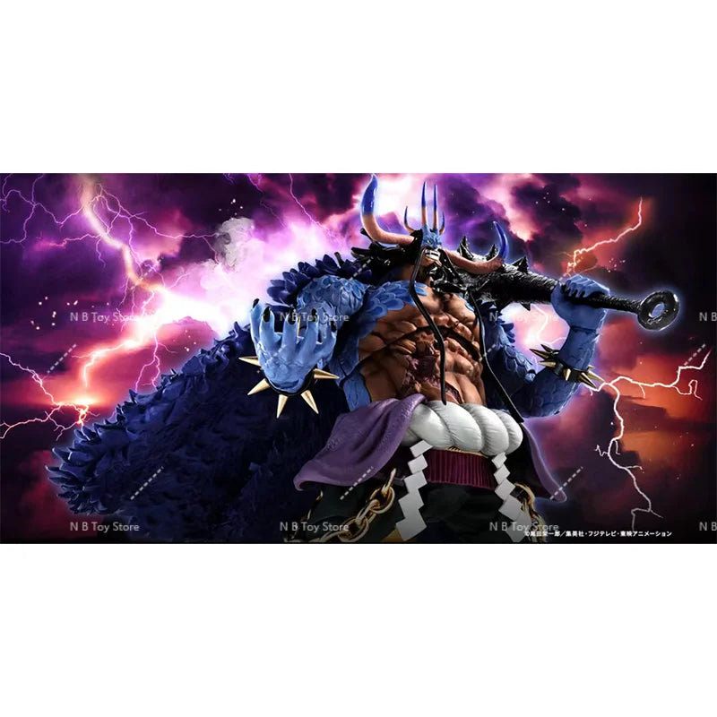 In Stock Original Bandai S.H.Figuarts Shf Kaido De Las Beasts Form of Human Beast Kaidou Anime Collection of Action Figure Toys