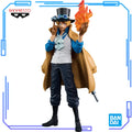 In Stock Bandai Original Genuine Banpresto Anime One Piece King of Artist Sabo 23cm Collections Model Toy Figures Birthday Gift