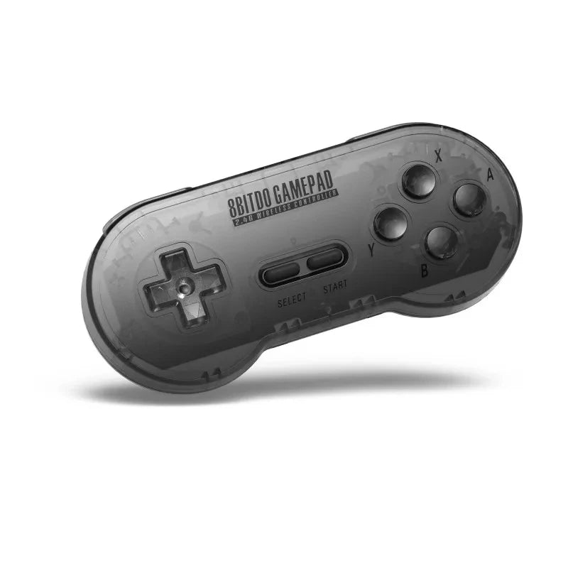 Original Eight Seat Hall SF30 SN30 N30 2.4G Wireless Gamepad Switch Controller for SNES/SFC/NEC Game Player Plug And Play