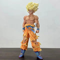 43cm Dragon Ball Z Son Goku Ssj Figurine Super Saiyan Goku Gk Statue Pvc Action Figures Model Toys Collection Ornament Doll Gift