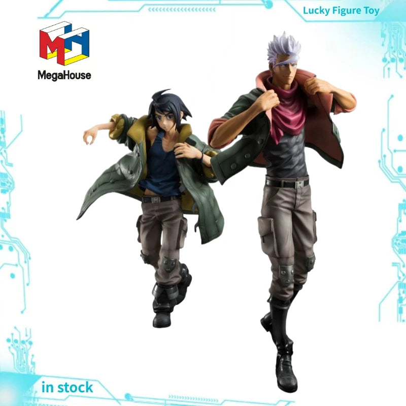 【Pre-sale】MegaHouse G.E.M. Series Mobile Suit : Iron-Blooded Orphans Mikazuki Augus & Orga Itsuka Set Model Classic Anime Toys